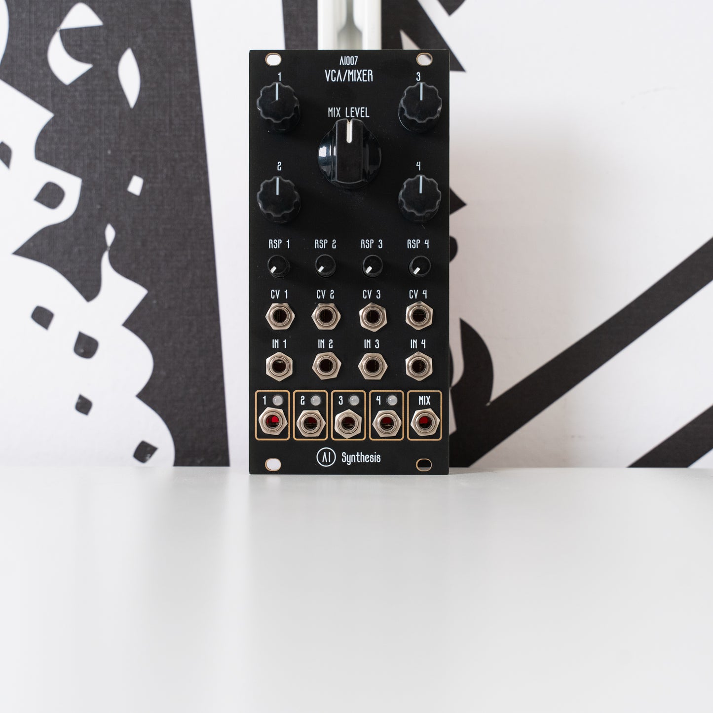 AI007 Quad Voltage Controlled Mixer VCA (Used)