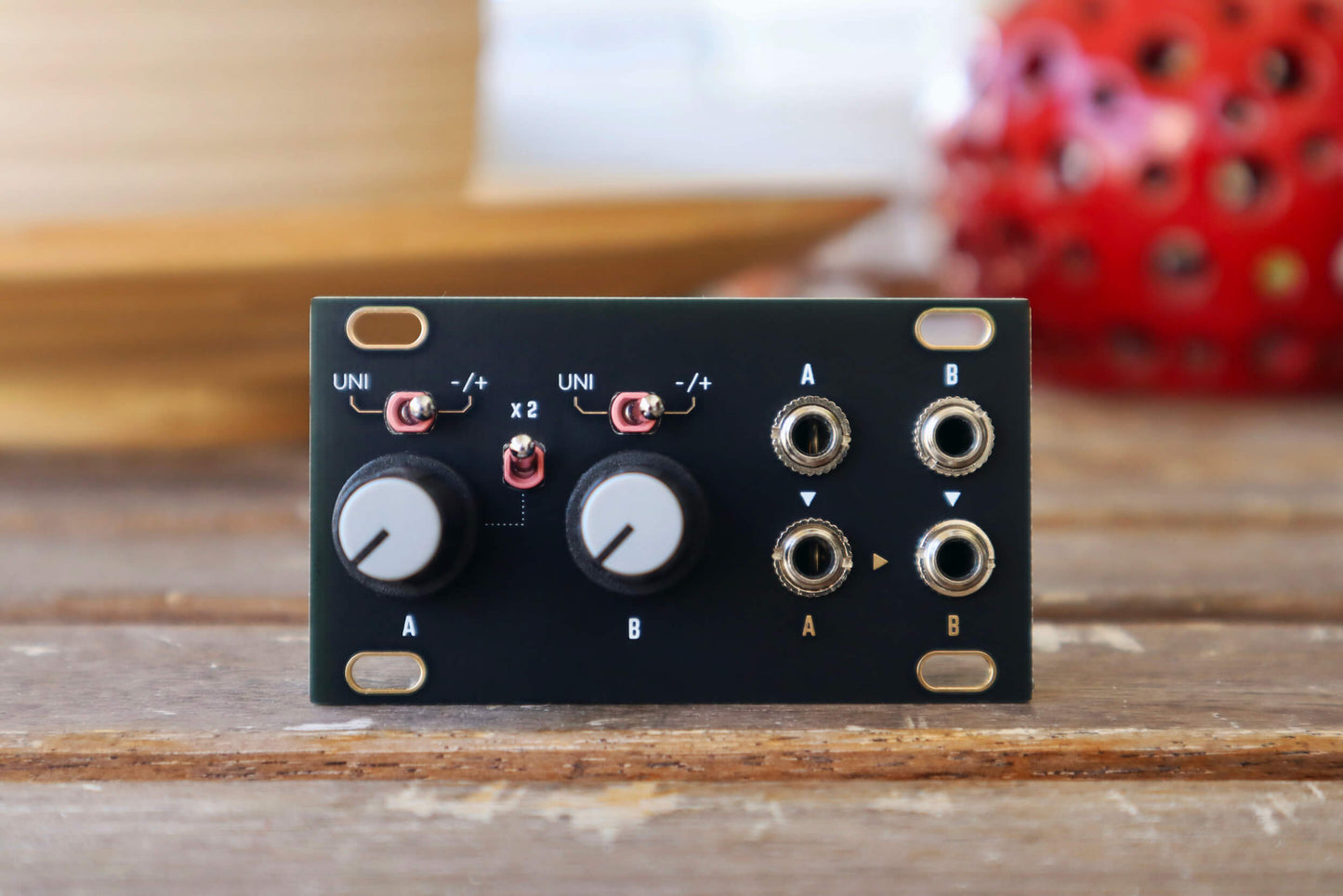 Duatt 1U - Black & Gold Panel