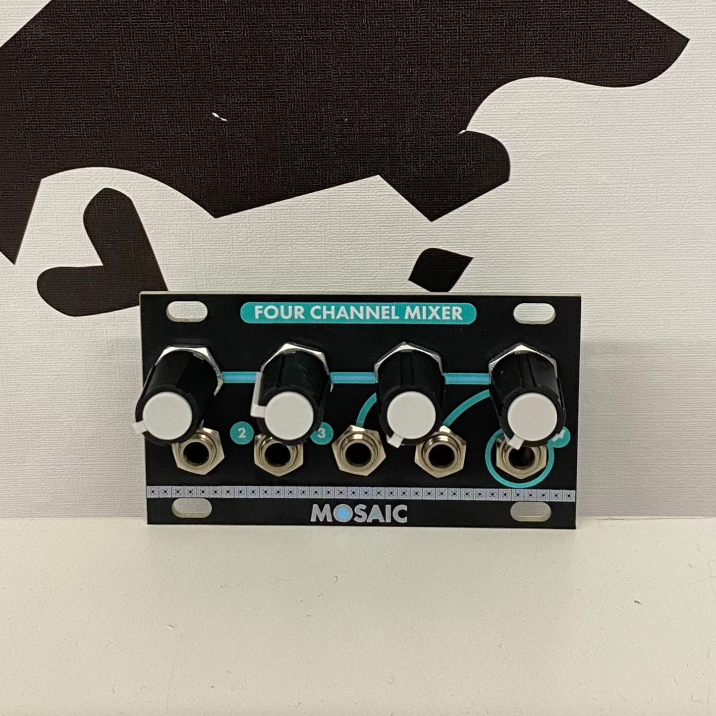 Four Channel Mixer 1U - Black (Used)