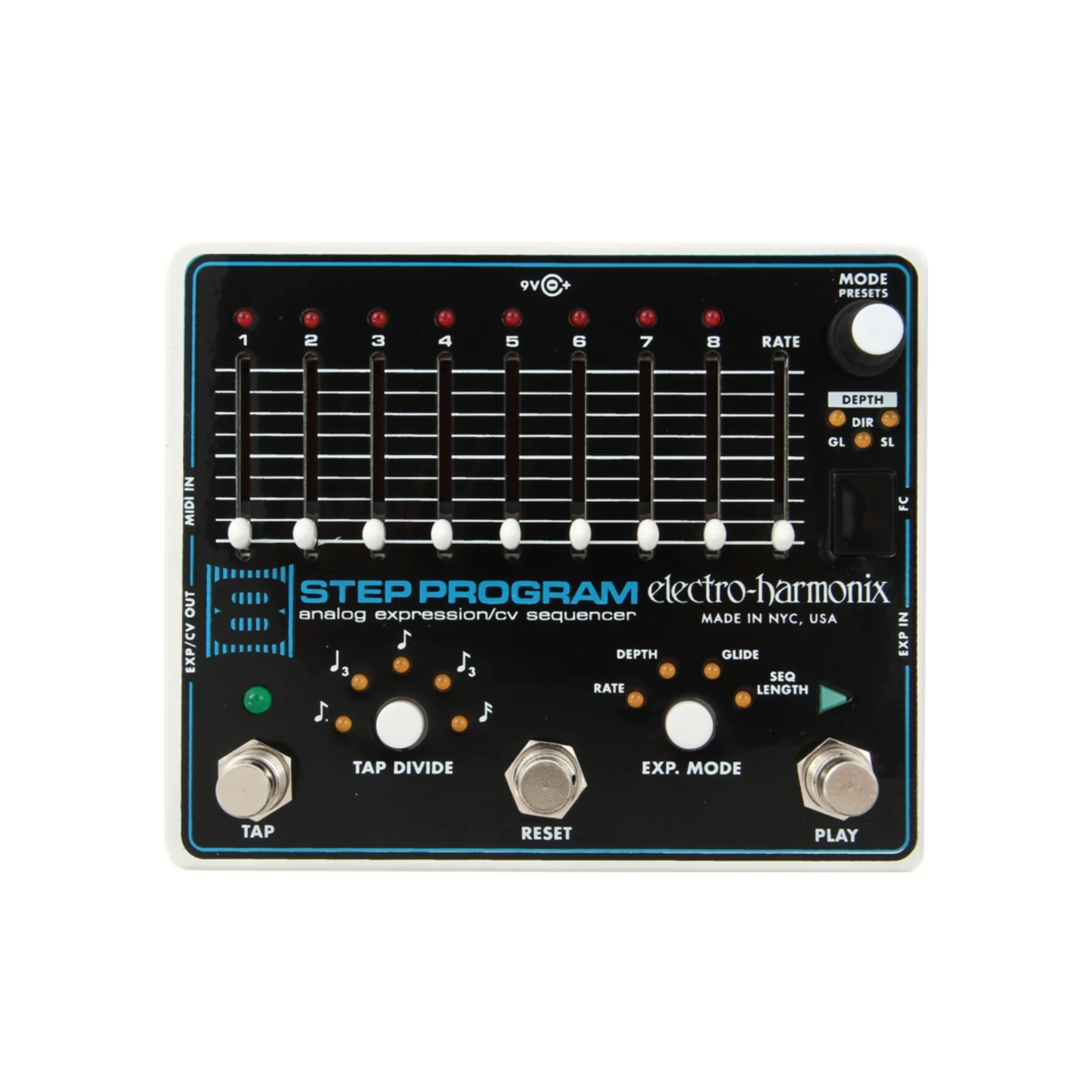 8-Step Program Analog Expression/CV Sequencer