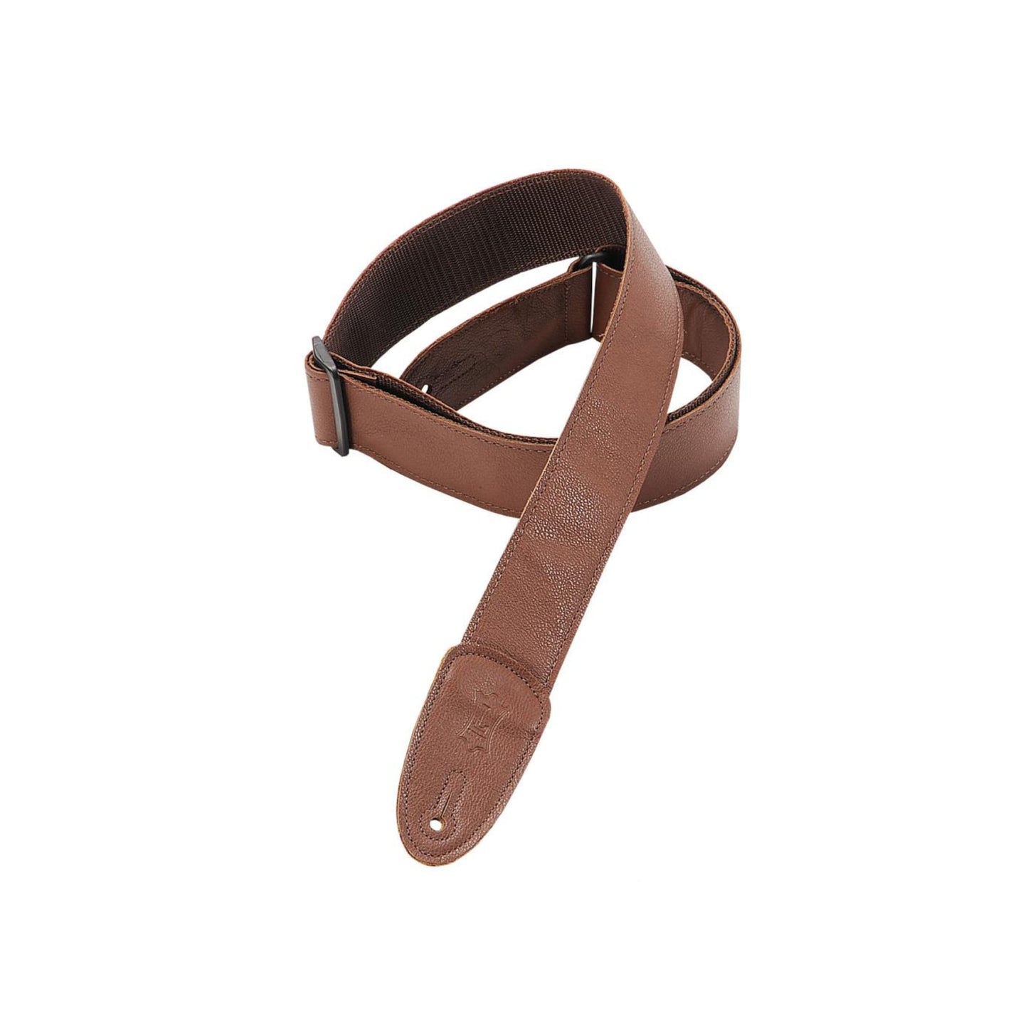 Garment Leather Brown Guitar Strap