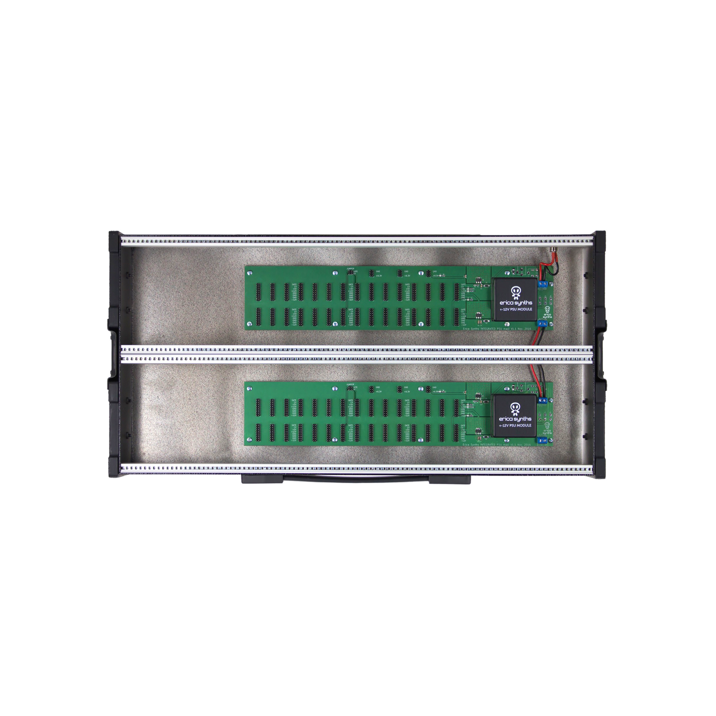 2x104HP Aluminum Travel Case with Lid