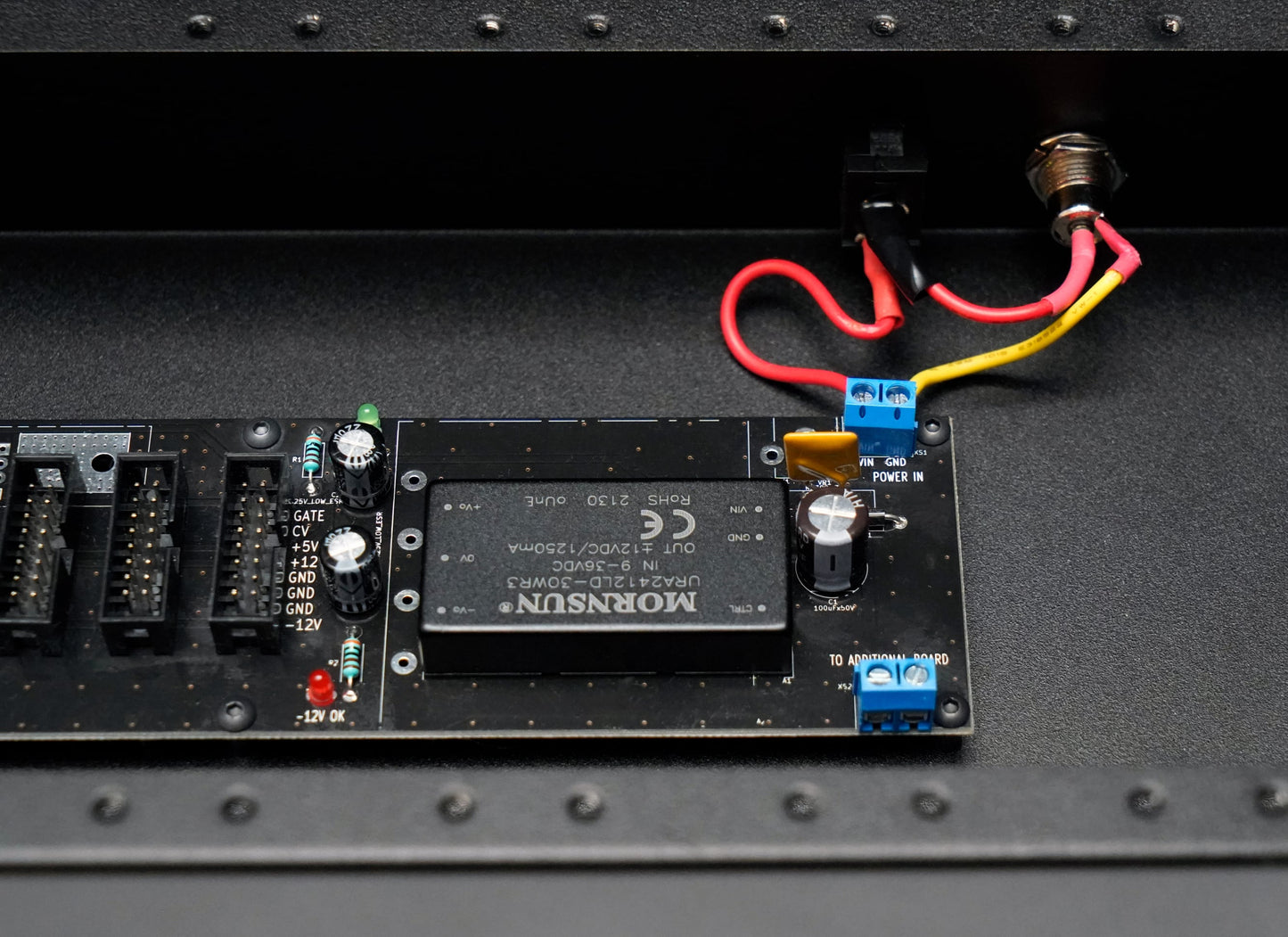 DIY eurorack case for mki x es.EDU system