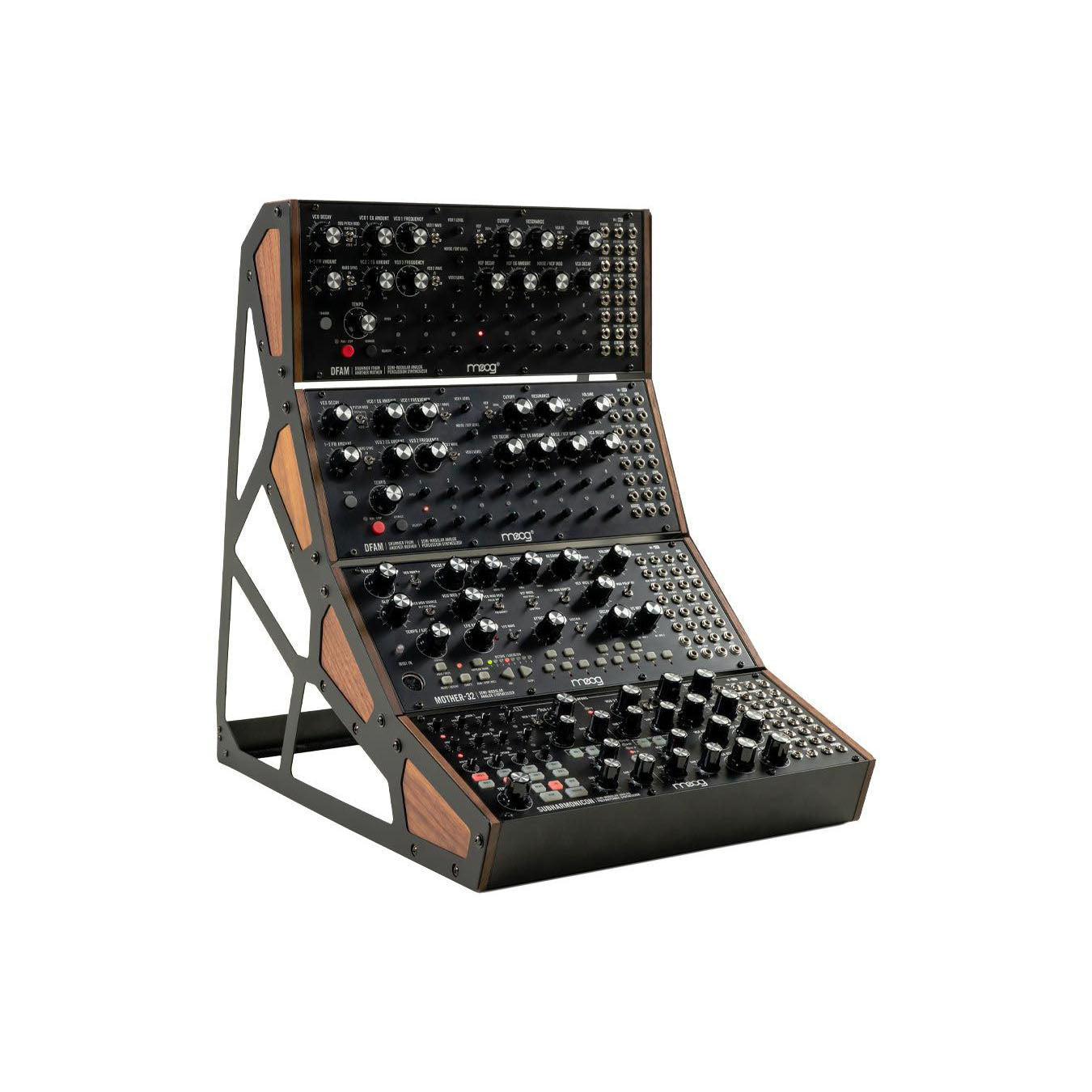 Semi-Modular 4-Tier Rack Stand