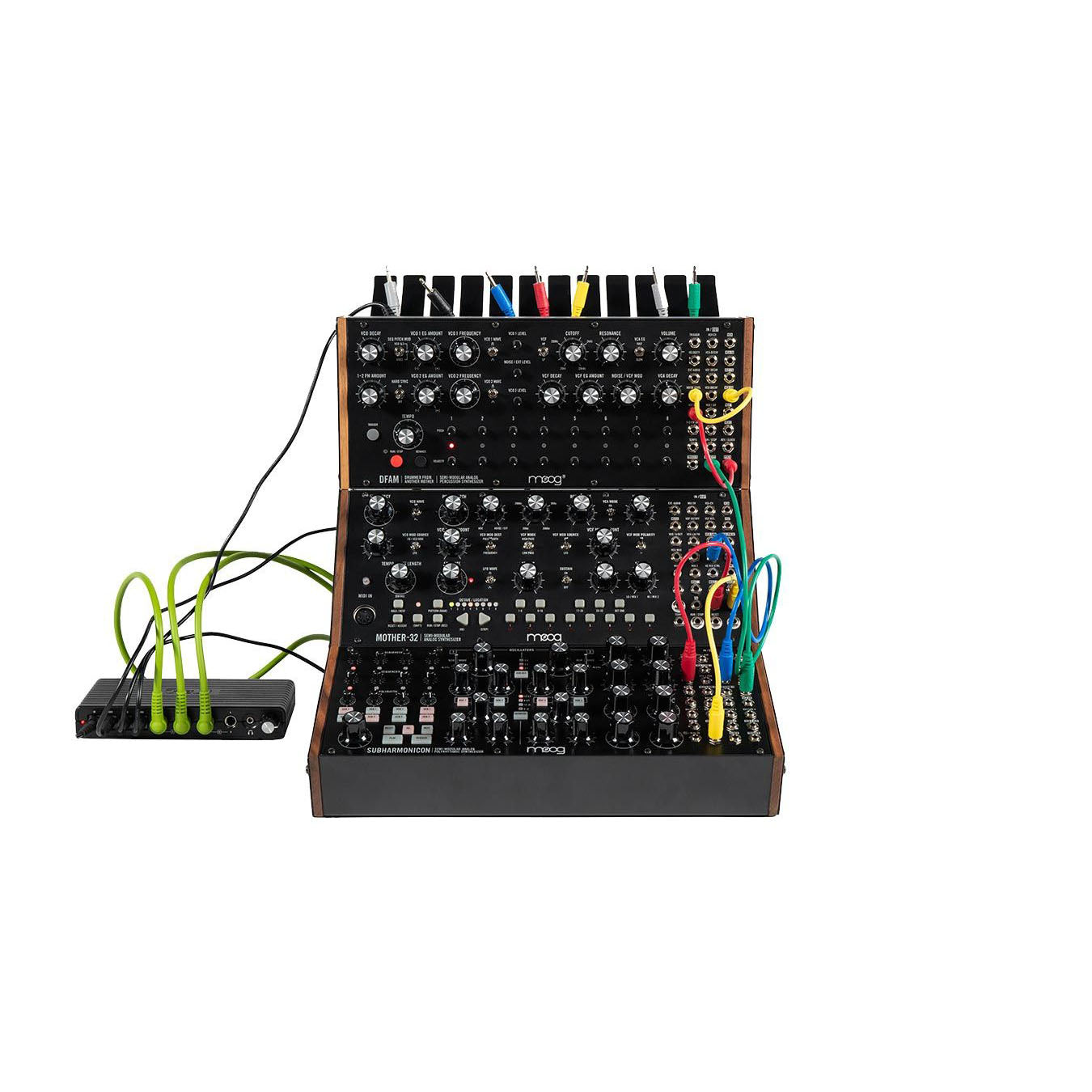 Moog Sound Studio: Mother-32 + DFAM + Subharmonicon