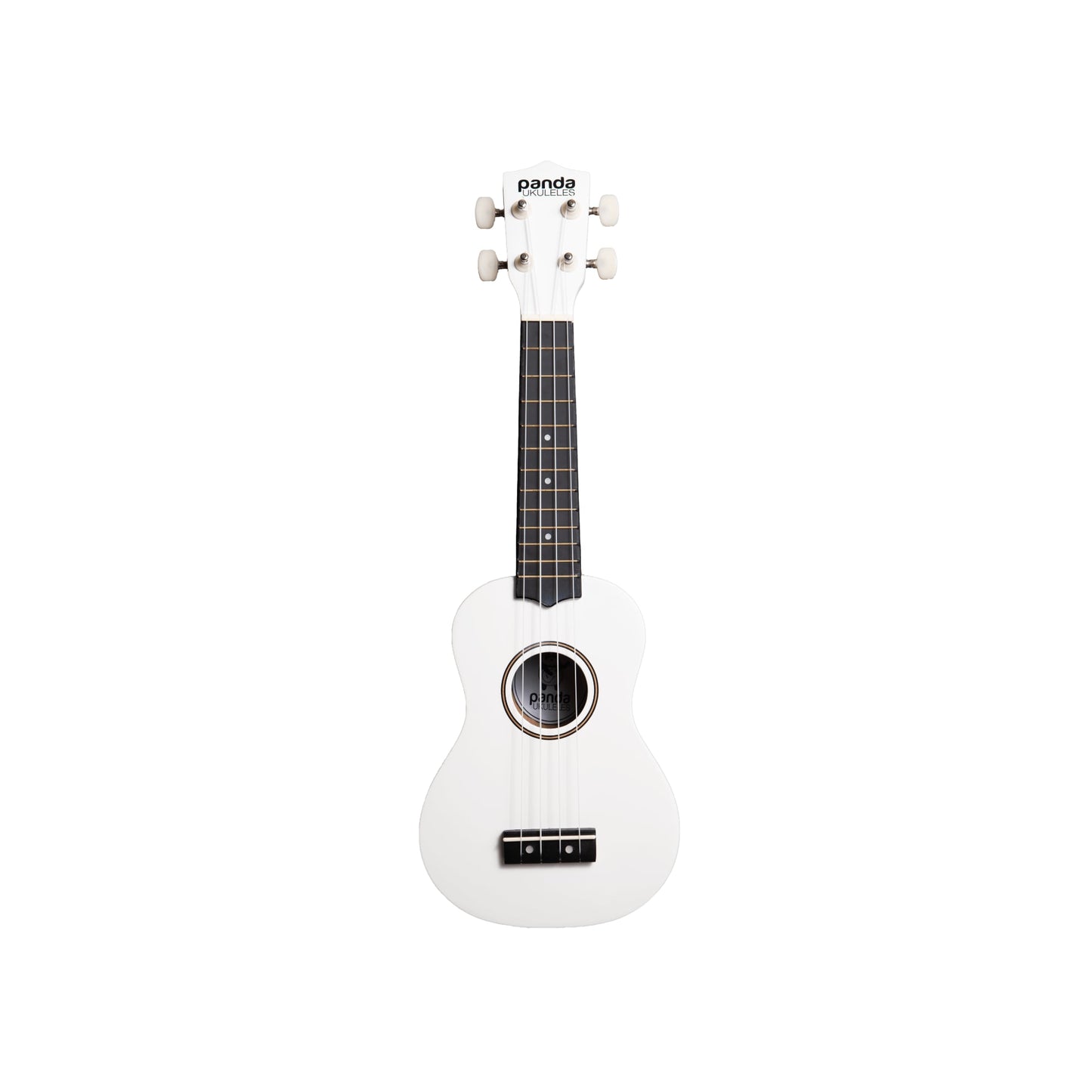 Paper White Soprano Ukulele
