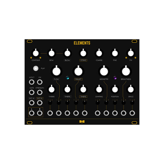 Elements - Black & Gold Panel