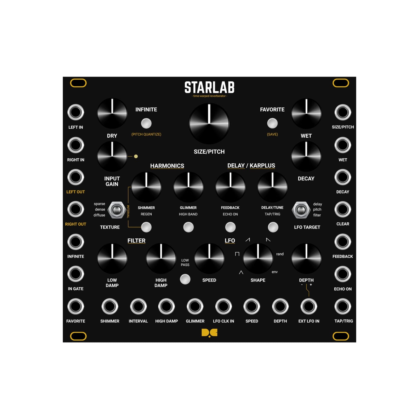 StarLab - Black & Gold Panel