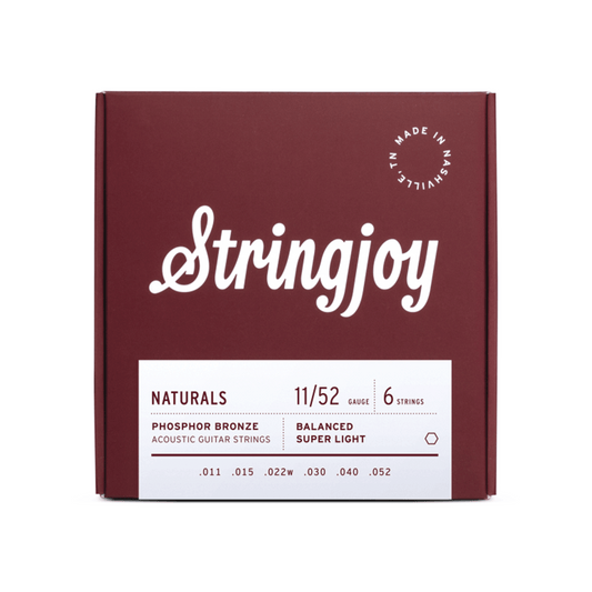 Balanced Super Light Gauge Acoustic Guitar Strings (11-52)