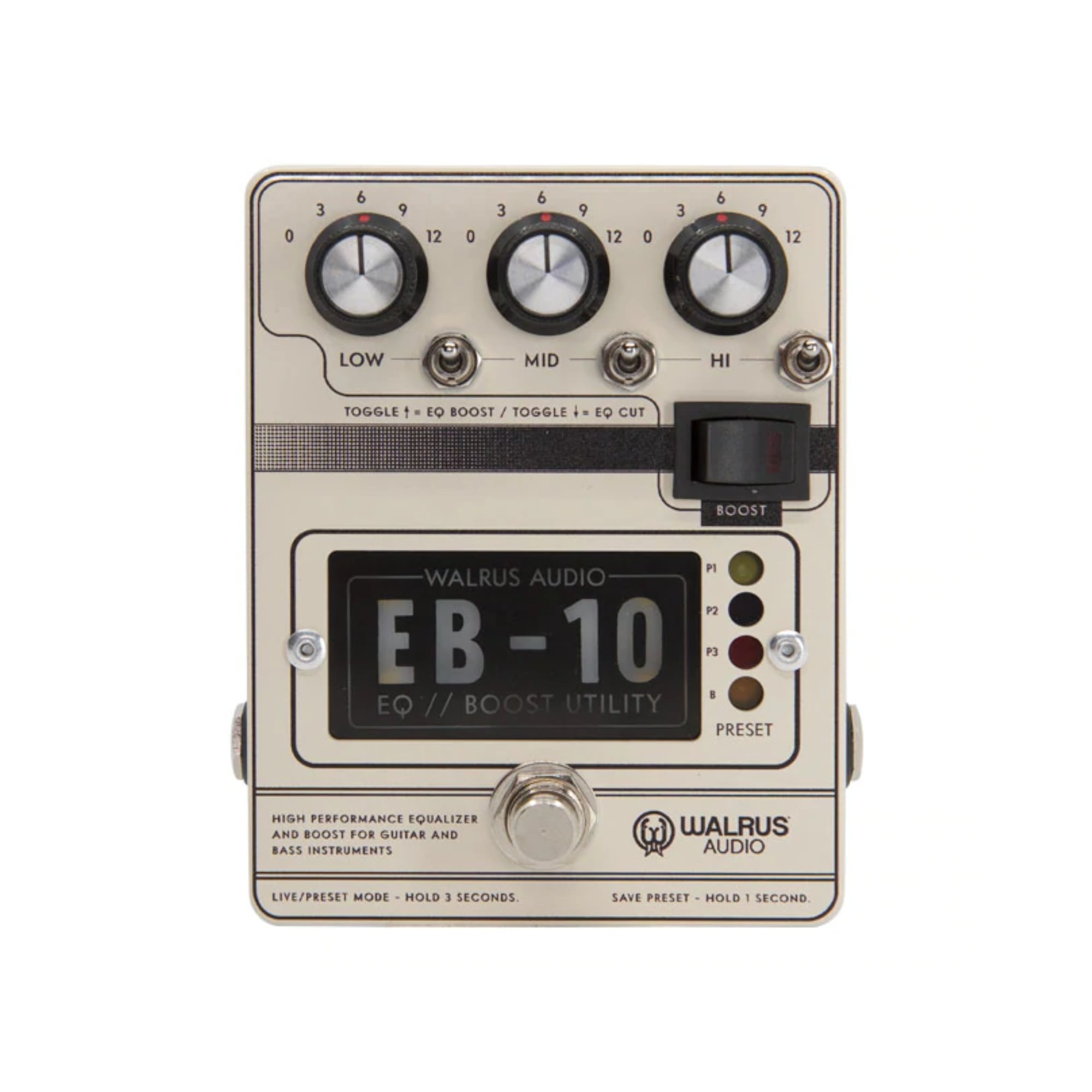 Walrus Audio EB-10 Preamp // EQ // Boost