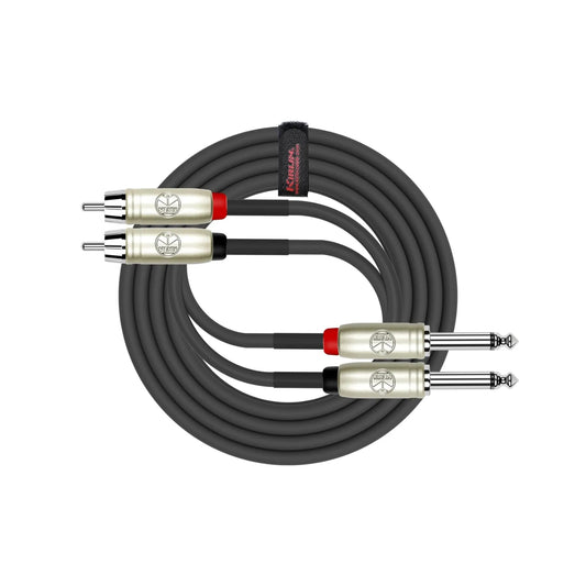 RCA to 1/4" Patch Cable
