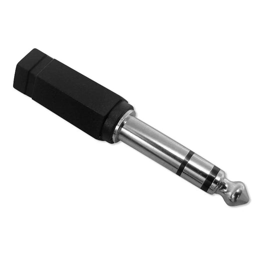 3.5mm to 6.3mm M/F Audio Adaptor