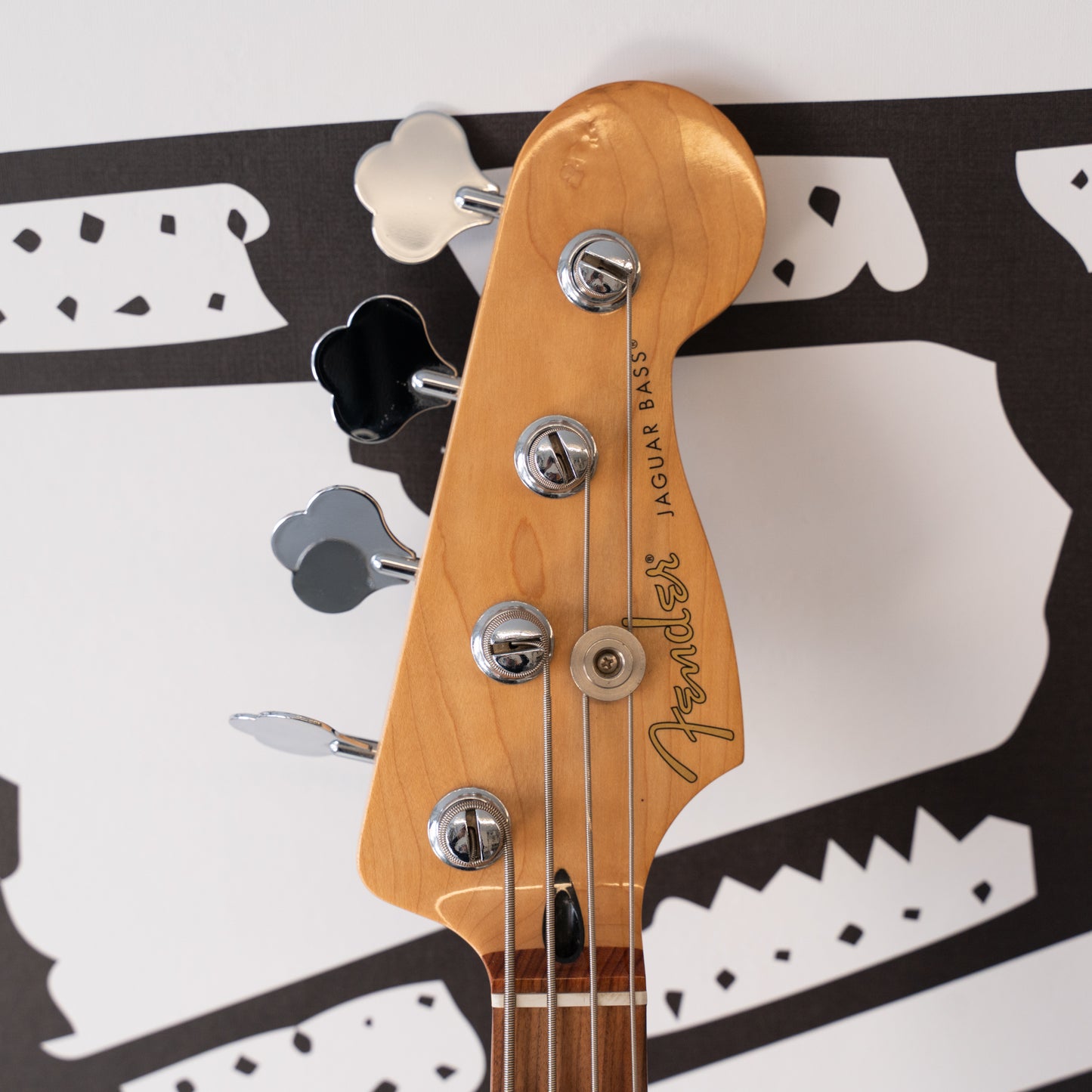 Player Jaguar Bass - Sage Green Metallic (Used)