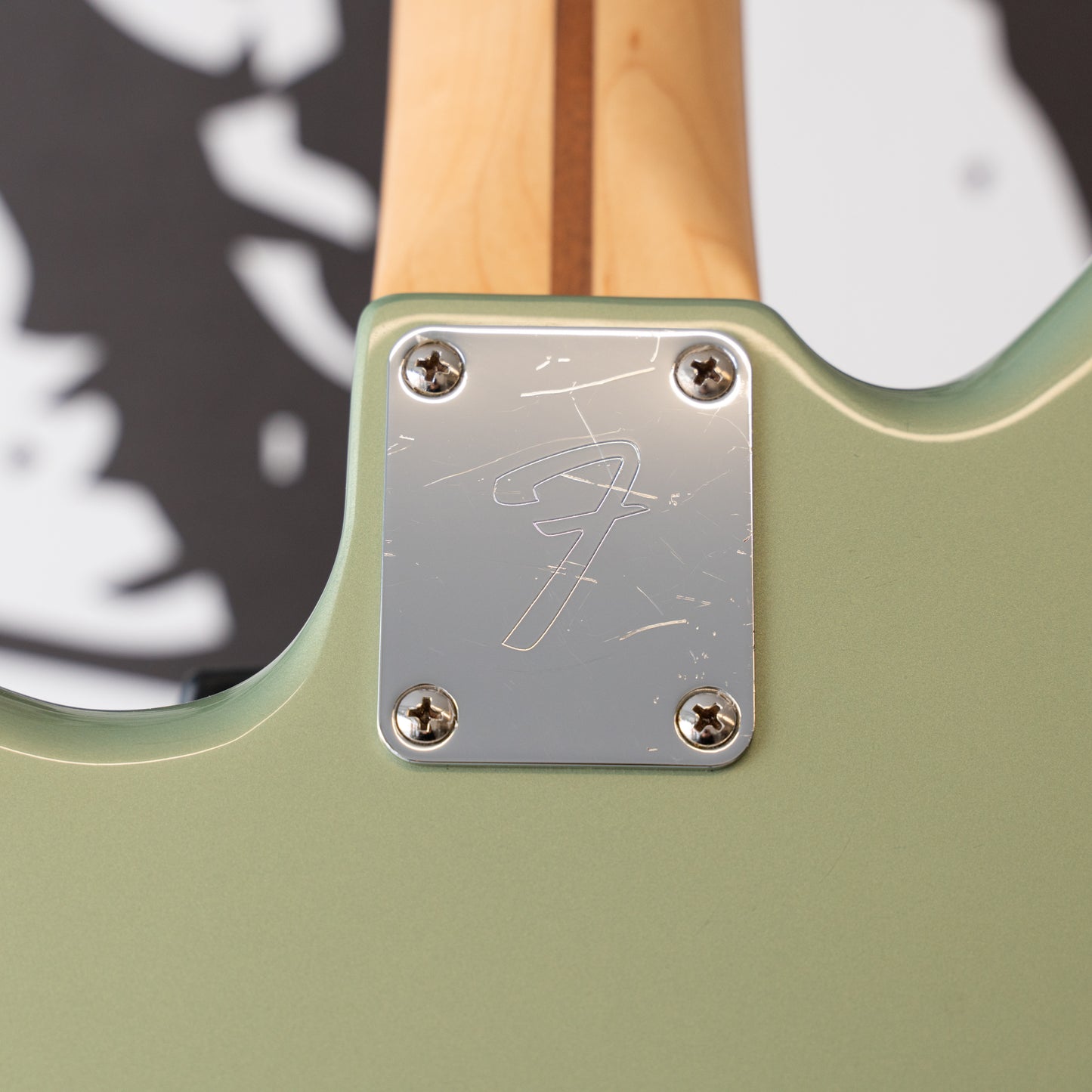 Player Jaguar Bass - Sage Green Metallic (Used)