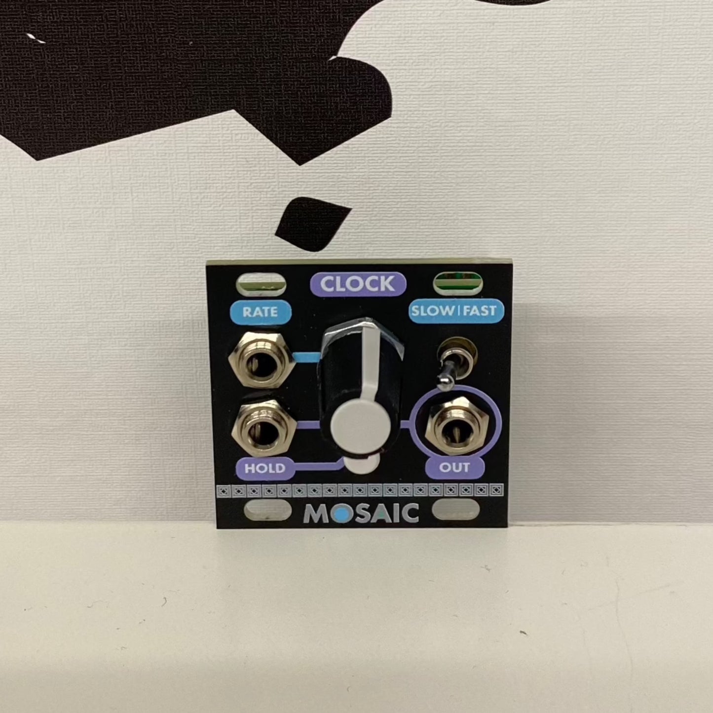 Clock 1U - Black (Used)