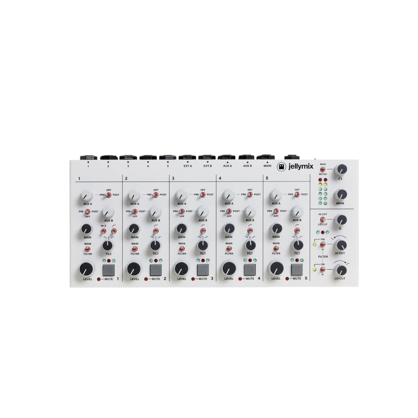 Jellymix - Compact Stereo Performance Mixer