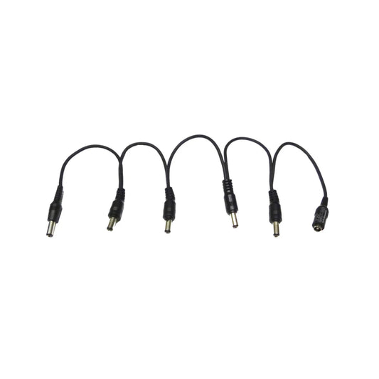 Daisy Chain Power Cable - 5 Straight Plugs