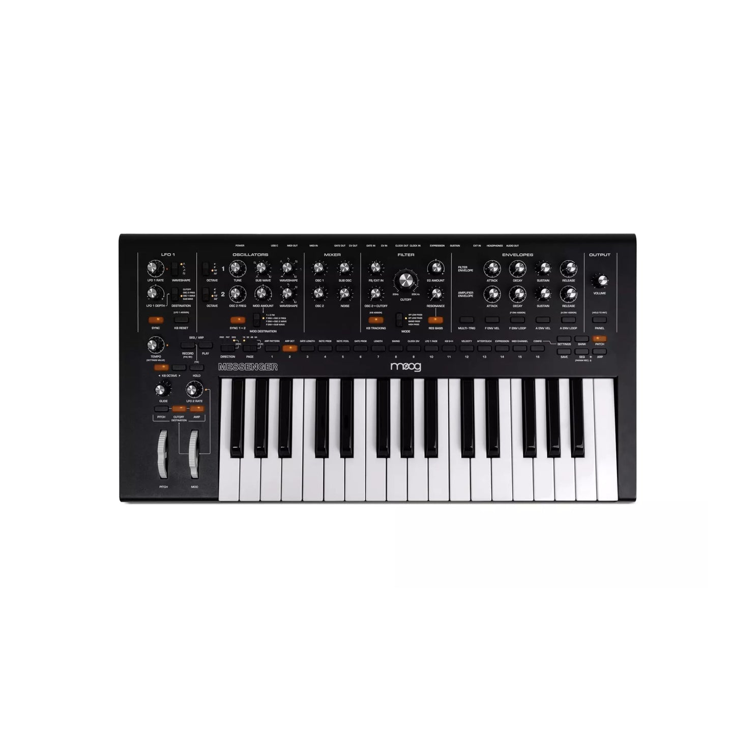Messenger - Monophonic Analog Synthesizer