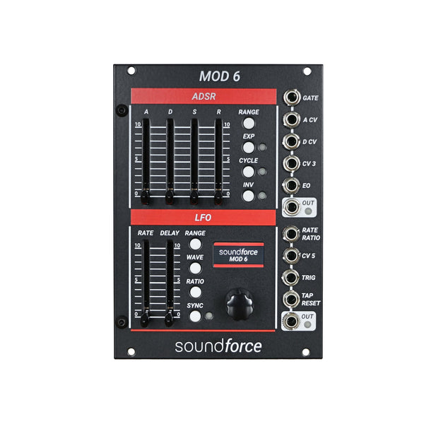 Soundforce VCF/VCA 6 モジュール（ユーロラック） Mod 6 – Cicada Sound