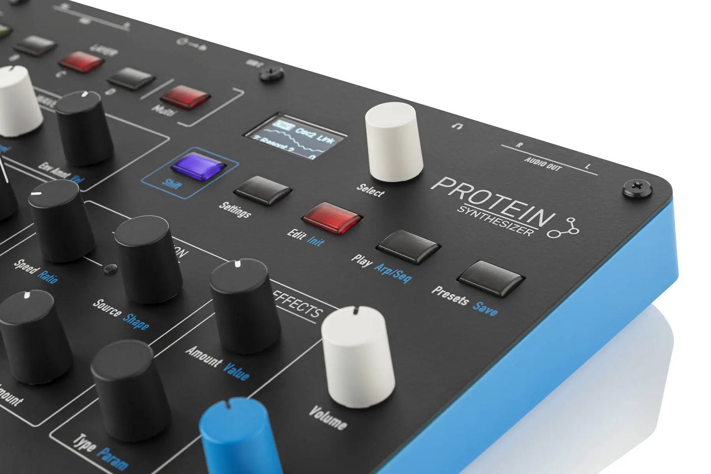 Protein Wavetable Synthesizer