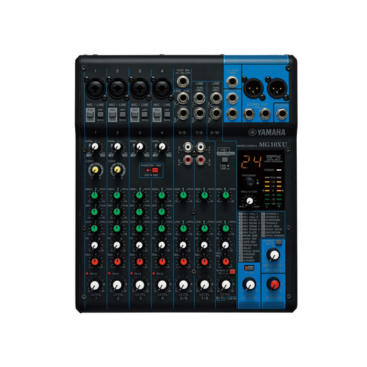 MG10XU 10-Channel Mixer with USB and Effects