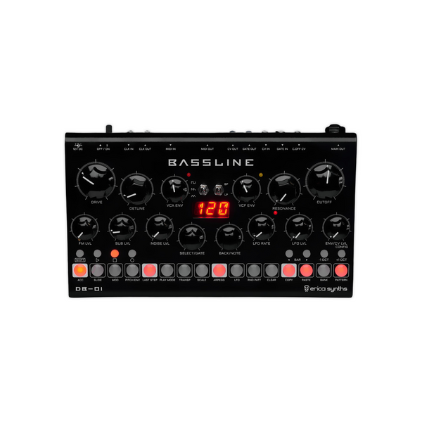 モジュラーシンセ ユーロラックerica synths bassline Erica Synths Desktop Bassline DB-01 – Cicada Sound