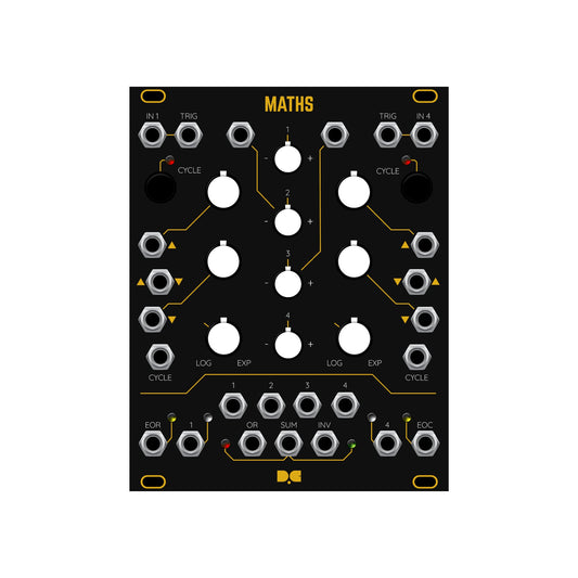 Maths - Black & Gold Panel