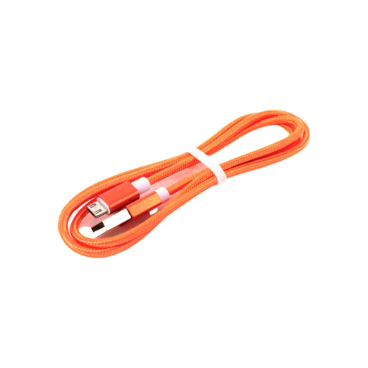 Orange Micro USB Cable