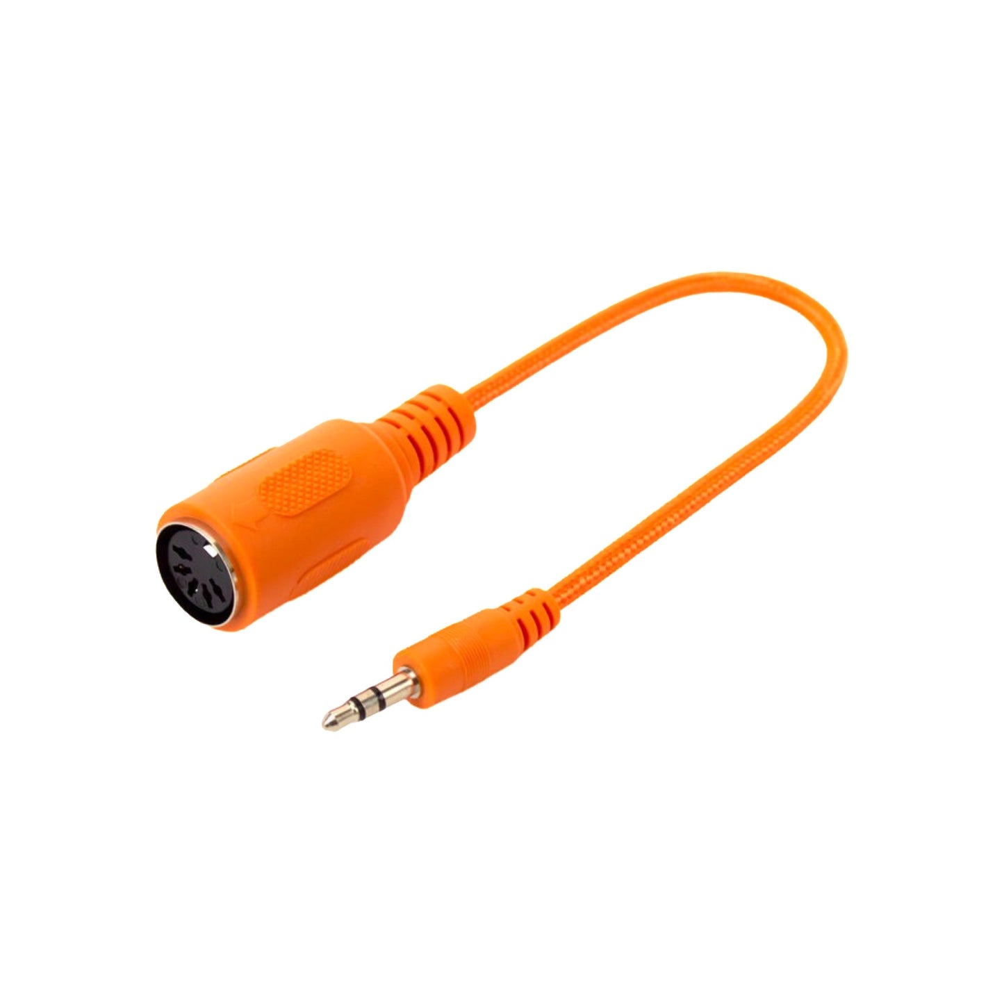 Orange TRS MIDI Adapter